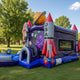13'H 5x Jump & Splash Castle PLUS (Pool + Stopper) by Happy Jump