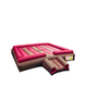 CT-711 Brown Red Mechanical Bull Bed.