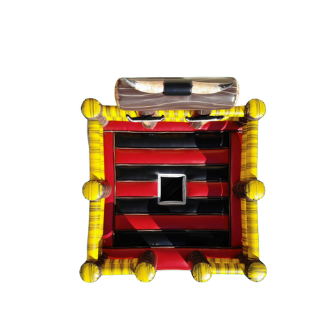 CT-728 Yellow Corral Mechanical Bull Bed.