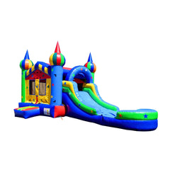 15'H Multi Color Water Slide Combo by Tago's Jump