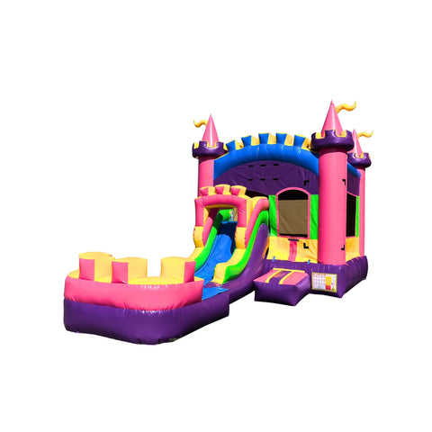 15'H Ocean Mini Water Slide Marble colors by Tago's Jump