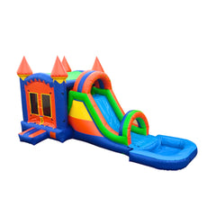 15'H Red and Blue Single Slide by Tago's Jump