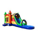 15'H Red and Green Single Slide by Tago's Jump
