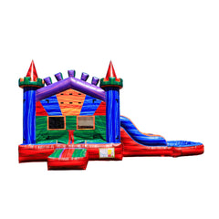 CWS-206D Marble Combo Water Slide Double Line