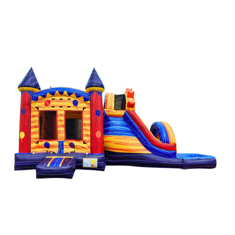 CWS-220D Sun Combo Water Slide Double Line