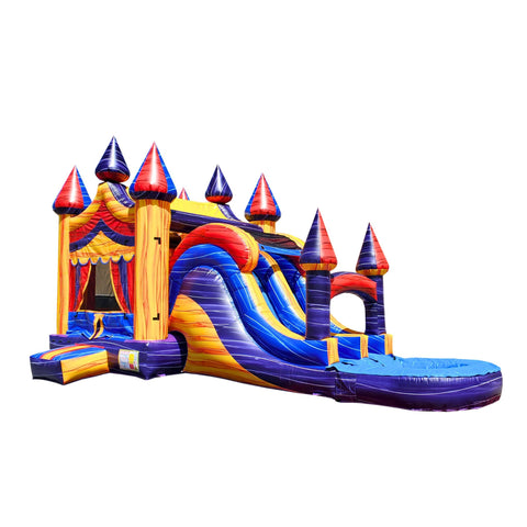 CWS-221D Circus Water Slide Combo