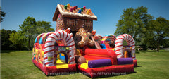20'H Candy Chaos Obstacle™ by Cutting Edge