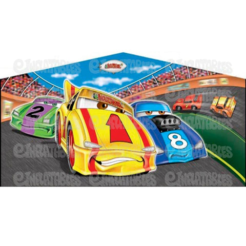 Racing Cars Art Panel by eInflatables