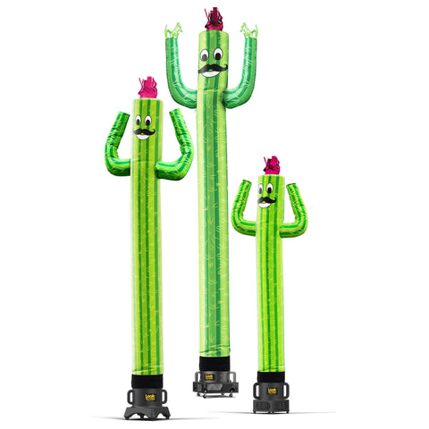 10 Foot Cactus Inflatable Air Dancer with Blower by Look Our Way for sale
