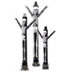 6 Foot Skeleton Character Series Air Dancers with Blower Inflatable by Look Our Way