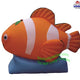 5 1/2' Air Blown Inflatable Christmas Clownfish