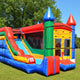 5x Jump & Splash Castle Commercial Inflatable Bounce House Combo - CO2321-1M