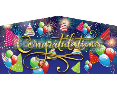 Congratulations Banner by Bouncer Depot