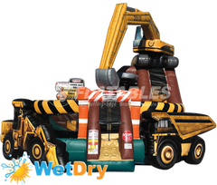 16' 06"H Construction KidZone Wet/Dry Combo by Cutting Edge