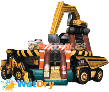 16' 06"H Construction KidZone Wet/Dry Combo by Cutting Edge