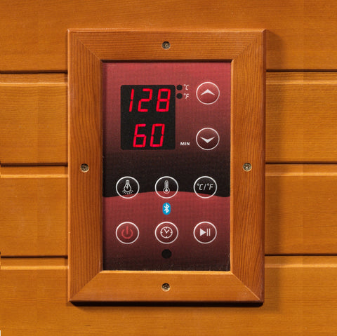 Dynamic "Venice" 2 Person Ultra Low EMF FAR IR Sauna (DYN-6210-01 Elite)