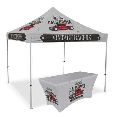 Custom Canopy Tent with Table Cover