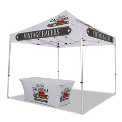 Custom Canopy Tent with Table Cover