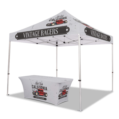Custom Canopy Tent with Table Cover