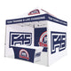 Custom Canopy Tent with Three Back Walls & Table Cover