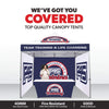 Image of Custom Canopy Tent with Three Back Walls & Table Cover