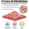 Image of Custom Canopy Tent with Full Back Wall, Half Side Walls & Table Cover
