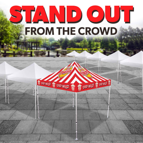 Custom Canopy Tent w/ Billboard Banner