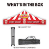 Image of 10x10 Custom Canopy Tent w/ Back & Side Walls