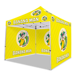 Custom Canopy Tent with Three Back Walls