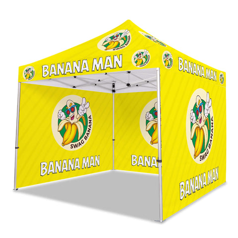 Custom Canopy Tent with Three Back Walls