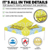 Image of Custom Canopy Tent with Full Back, Half Side Walls, Feather Flags & Table Cover