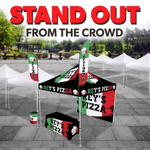 Custom Canopy Tent Festival Event Package