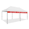 Image of Custom Canopy Valance Banner