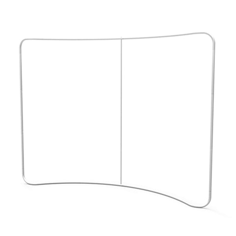 Custom Curved Tension Fabric Backdrop Display