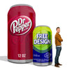 Image of Custom Giant Inflatable Can