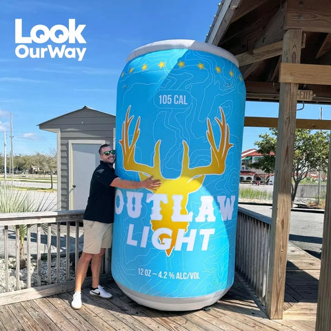 Custom Giant Inflatable Can