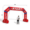 Image of Custom Inflatable Arch Angled