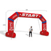 Image of Custom Inflatable Arch Angled