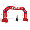 Image of Custom Inflatable Arch Angled