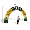 Image of Custom Inflatable Arch Round