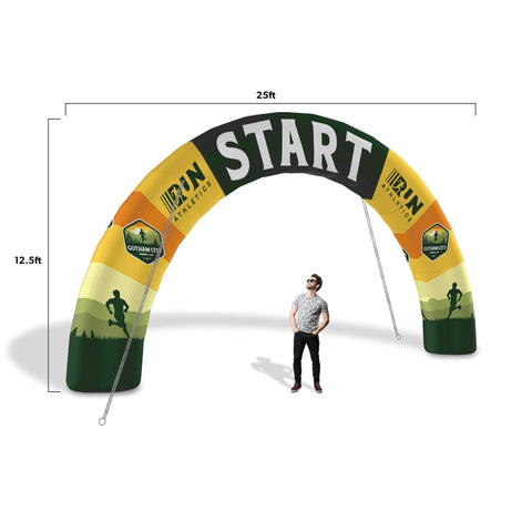 Custom Inflatable Arch Round