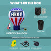Image of 20ft Giant Inflatable Patriotic Balloon