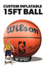 Image of Custom Inflatable Giant Sports Ball