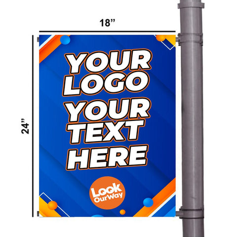 Custom Light Pole Banner