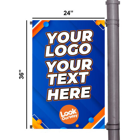 Custom Light Pole Banner