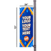 Image of Custom Light Pole Banner