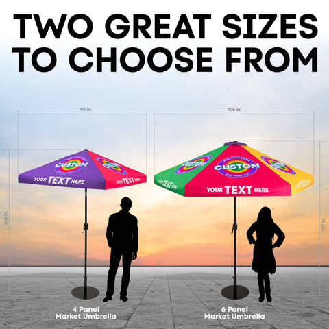 Custom Patio Umbrella (4-Panel)