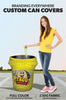 Image of Custom Trash Can Cover