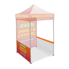 5ft x 5ft Custom Side Wall & Hardware Set