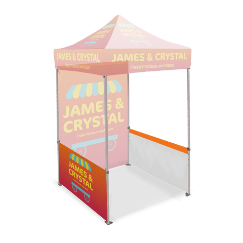 5ft x 5ft Custom Side Wall & Hardware Set